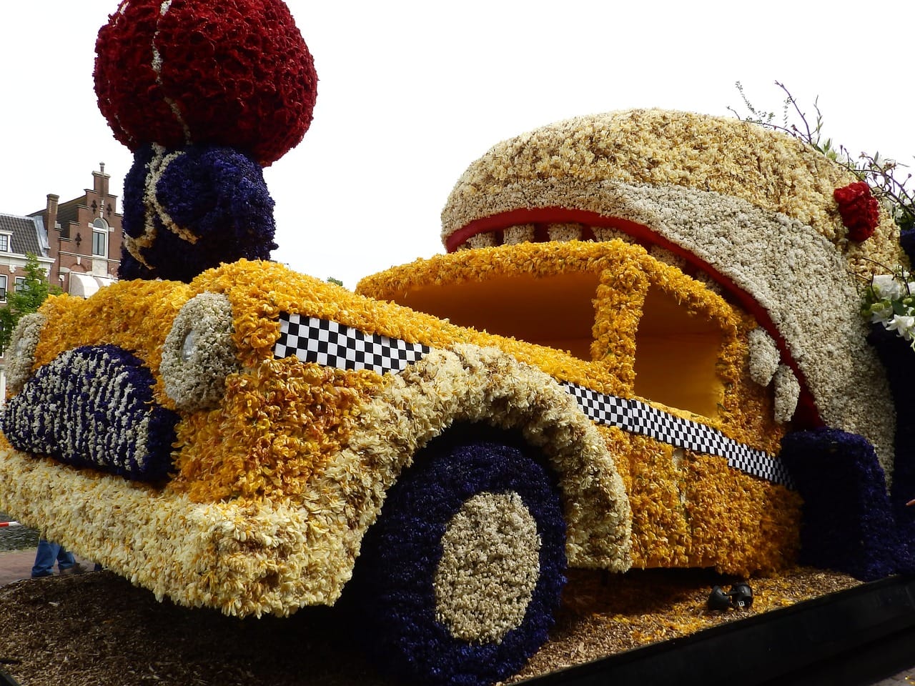 רכב מפרחים בהארלם